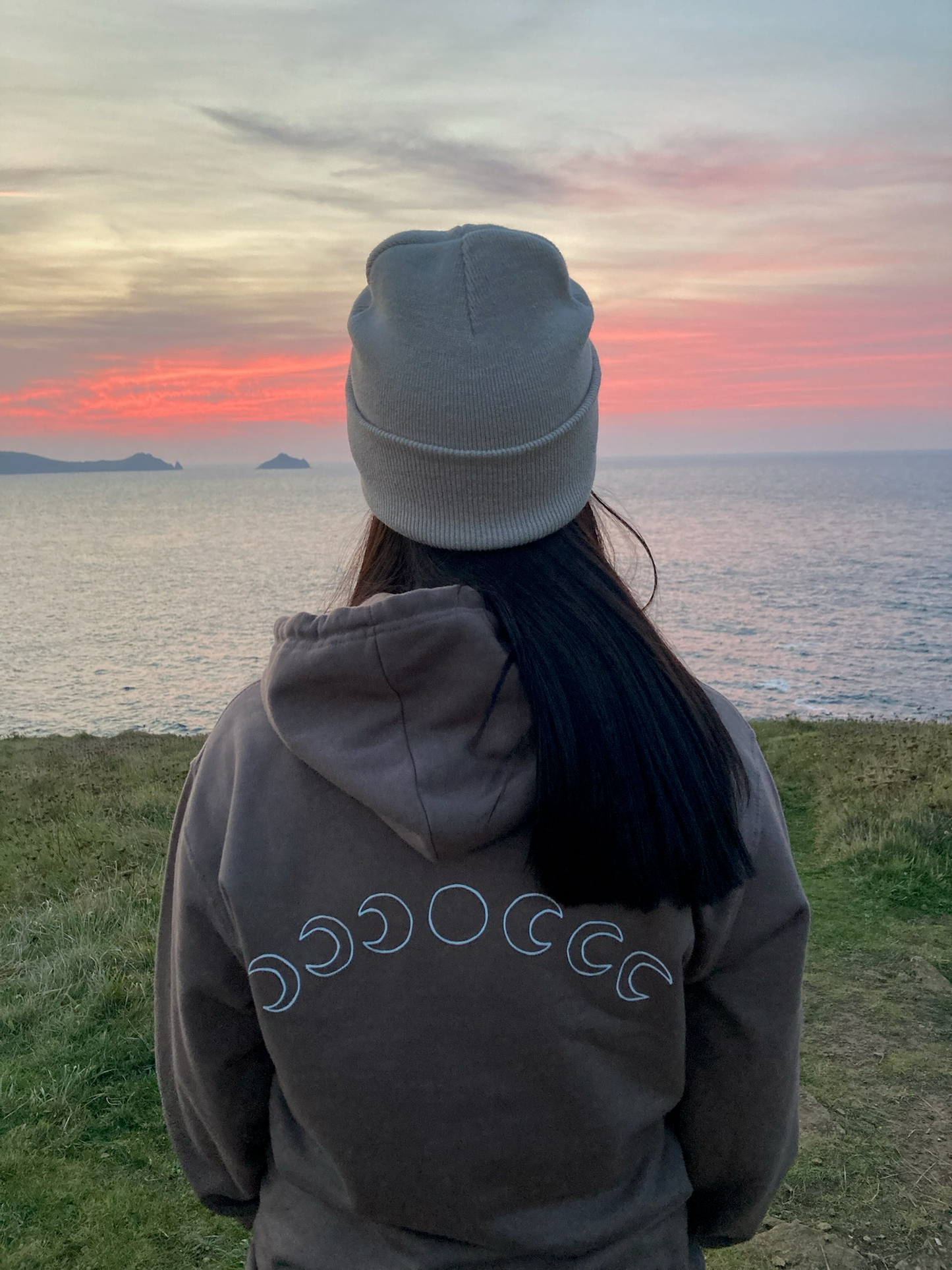 Mocha Moon Phase Hoody