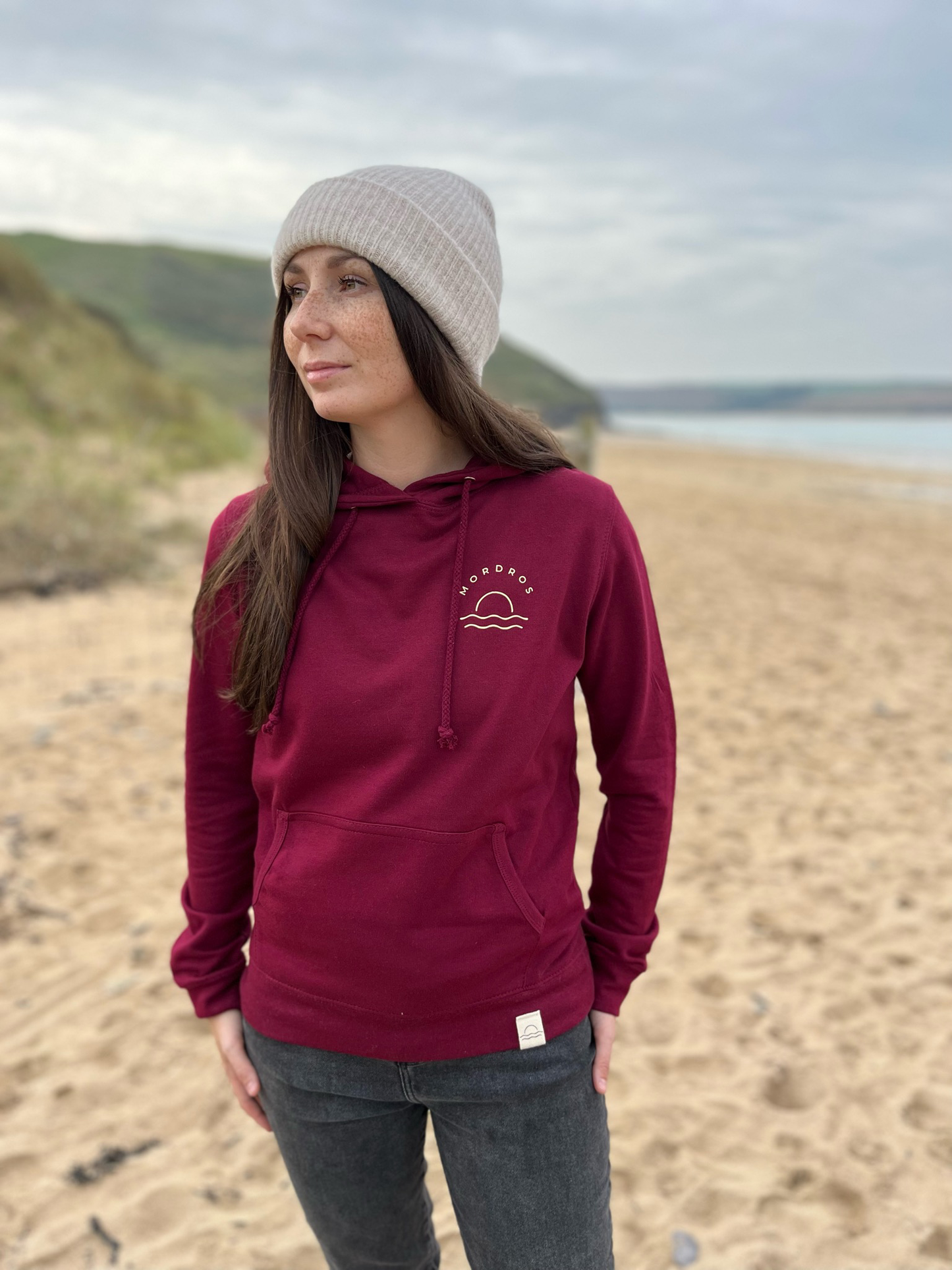 Burgundy Sunset Hoody
