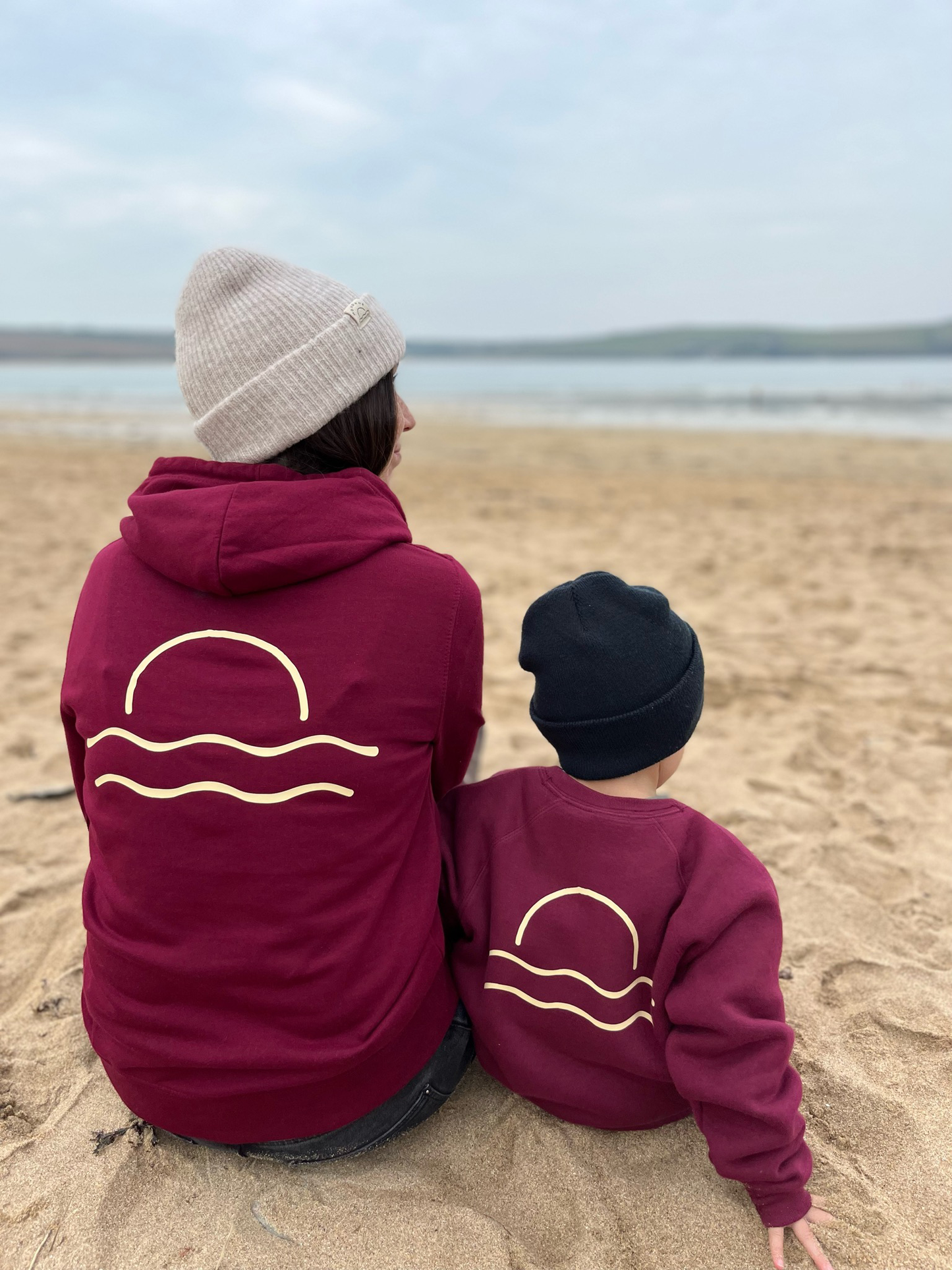 Burgundy Sunset Hoody