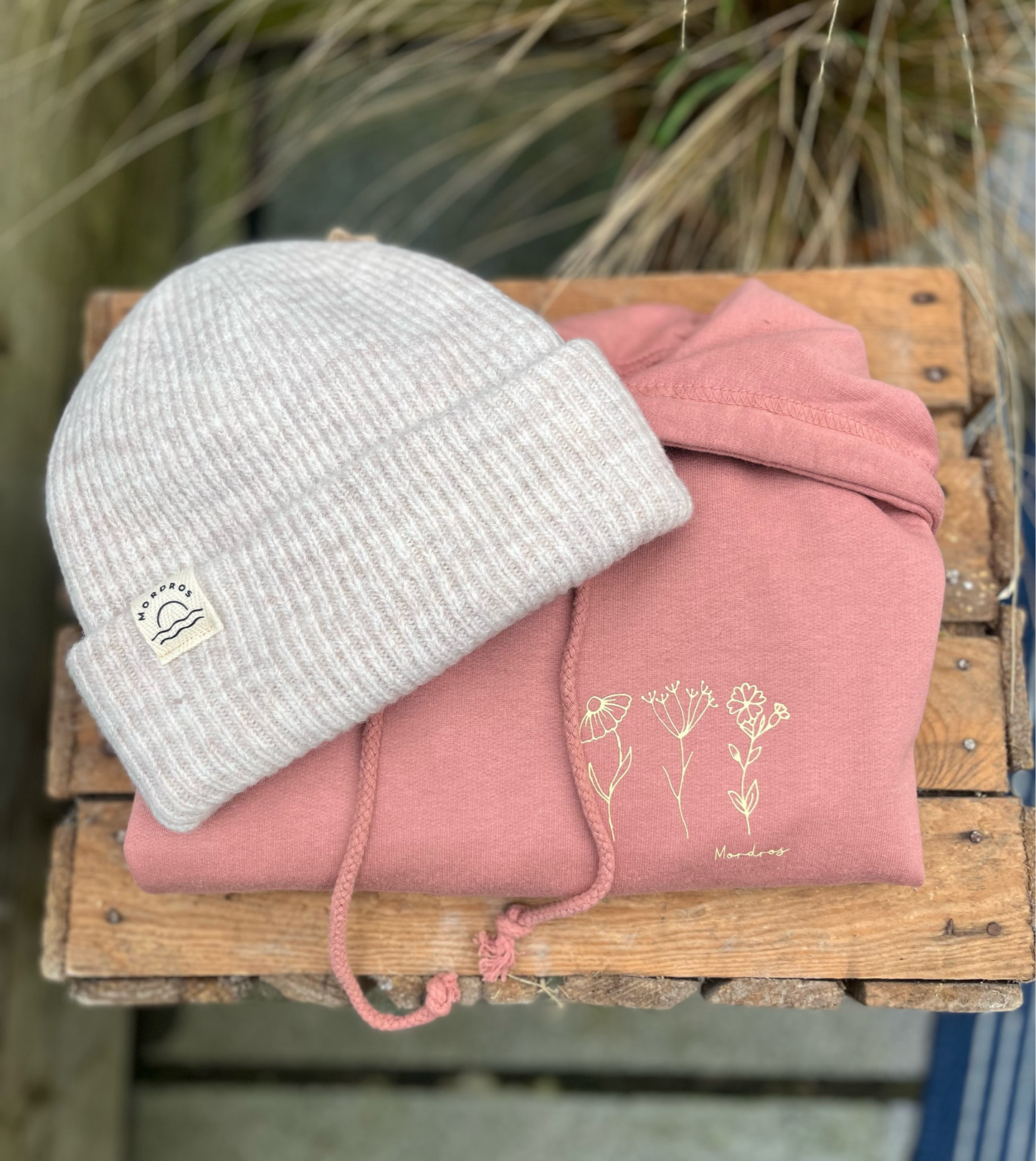 Pink Wild Flower Hoody