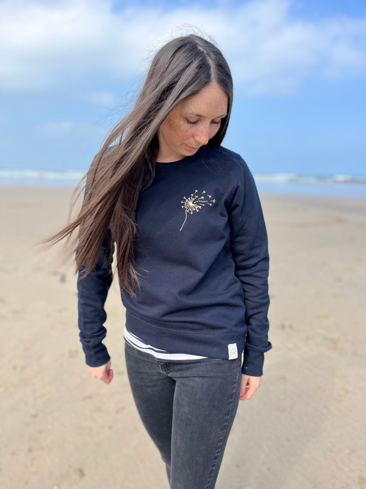 Navy Dandelion Jumper