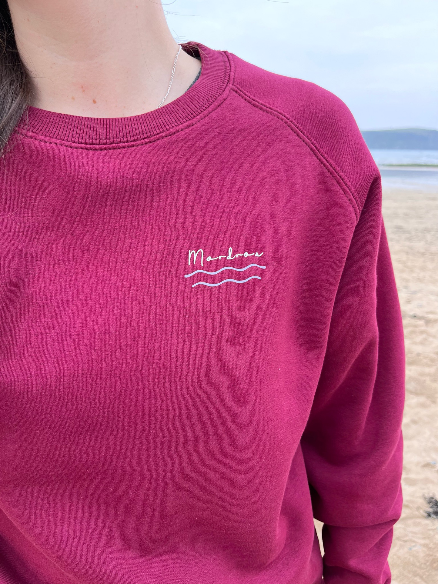 Burgundy Signature Raglan Jumper