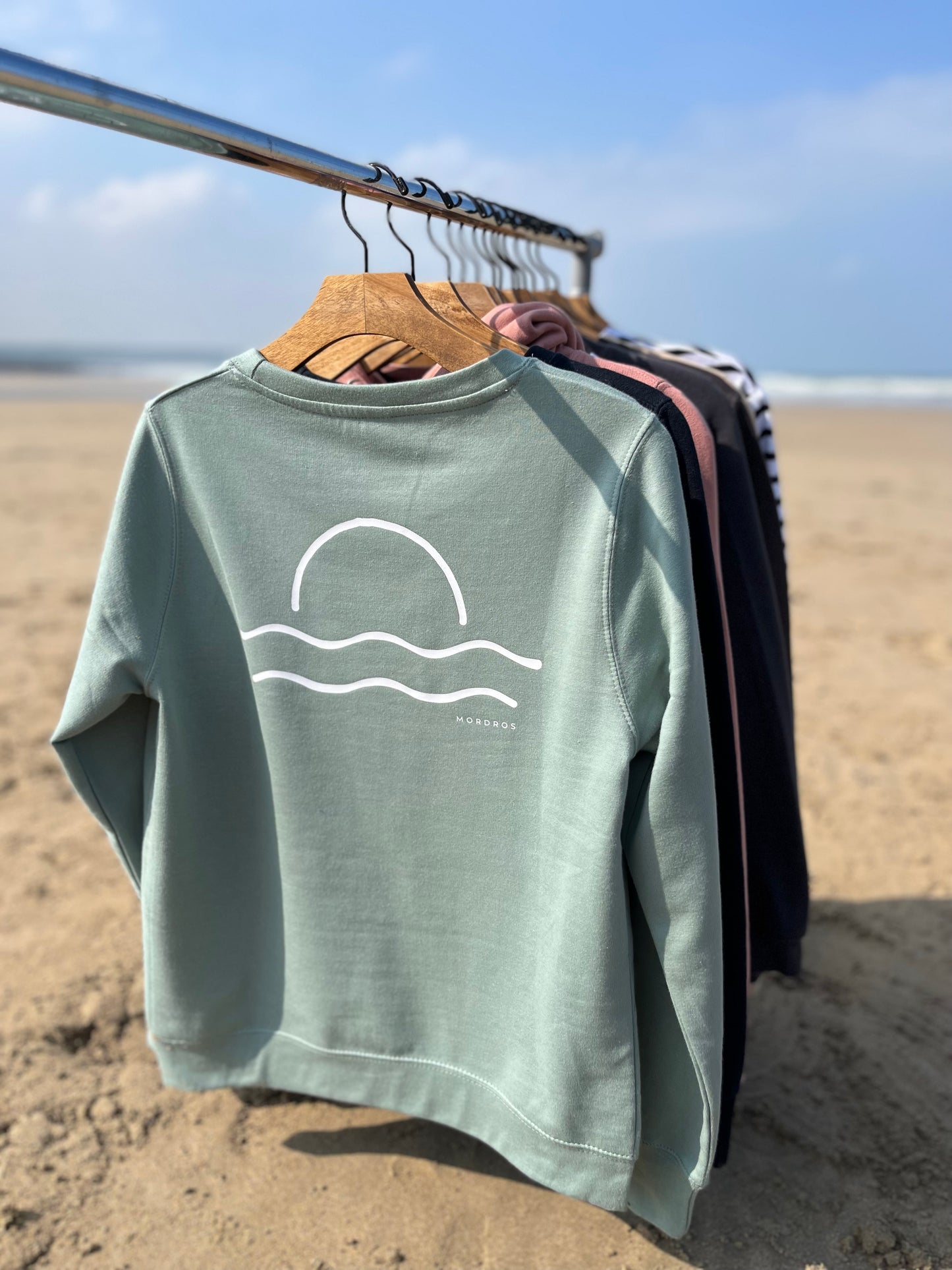 Dusty Green Sunset Jumper