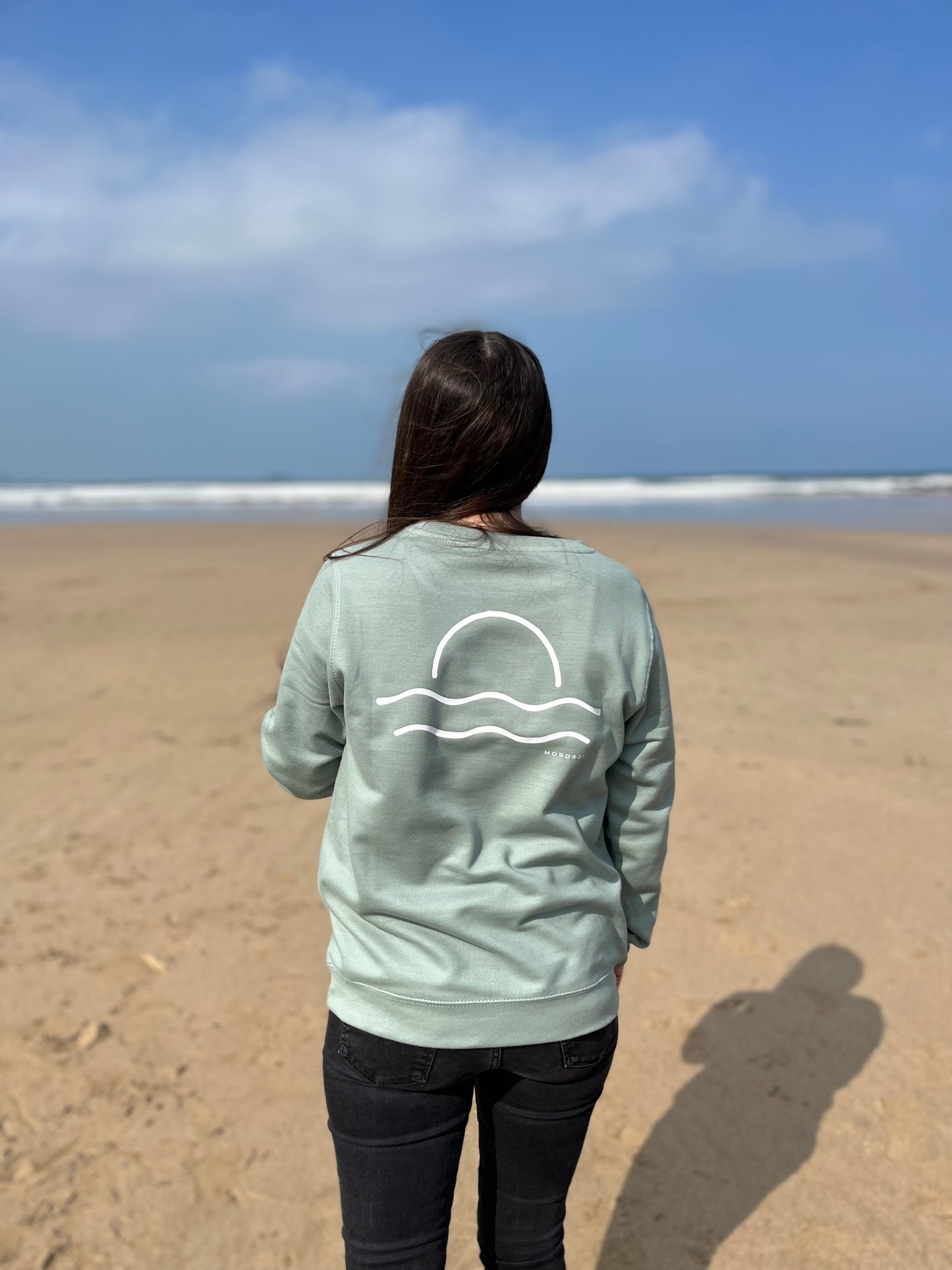 Dusty Green Sunset Jumper