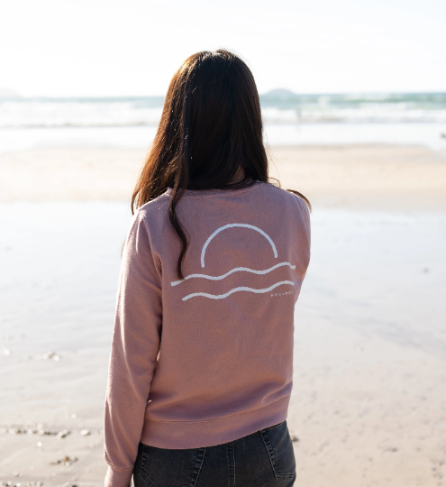 Dusty Pink Sunset Jumper