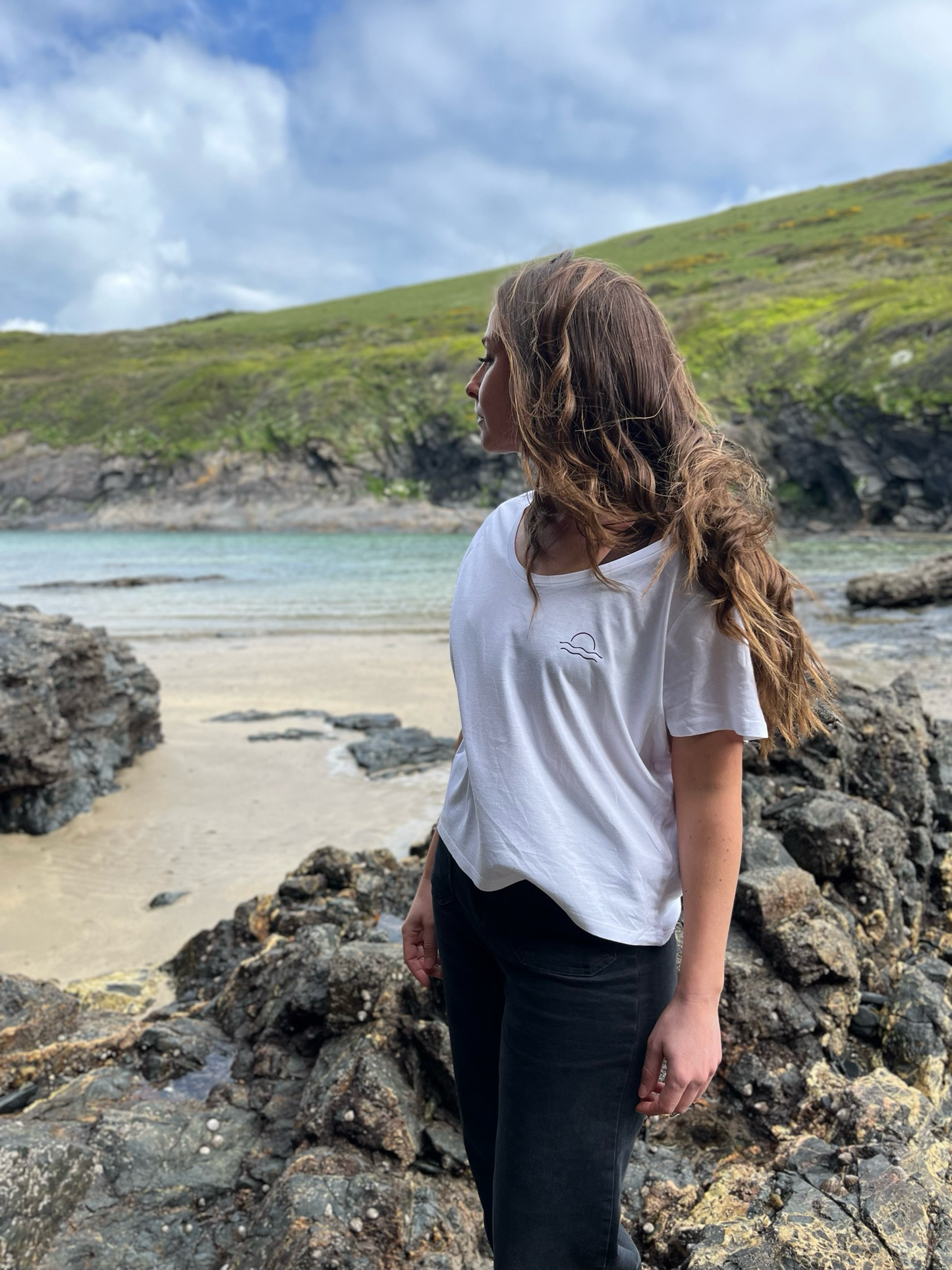 White Organic Cotton Tee