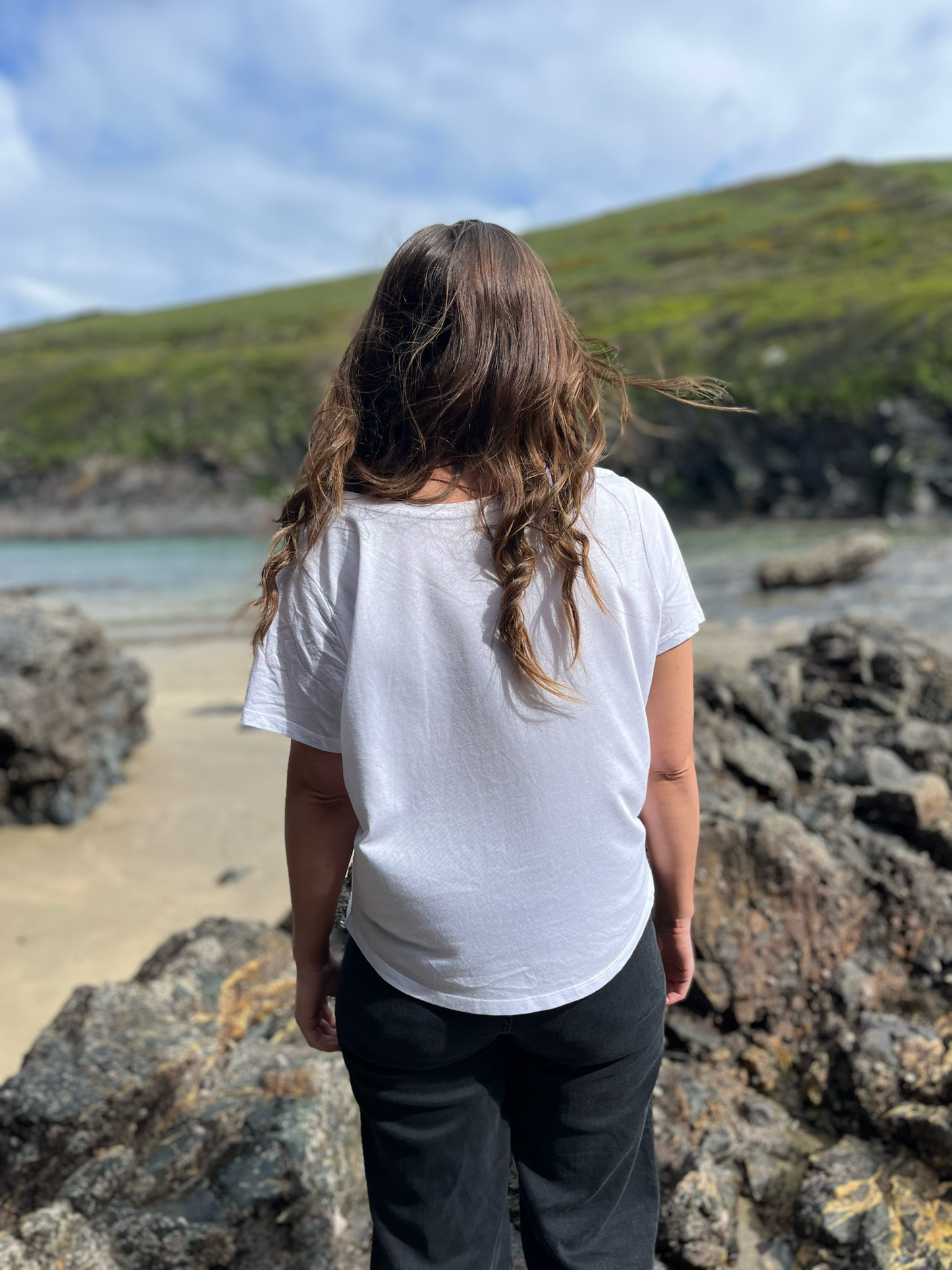 White Organic Cotton Tee