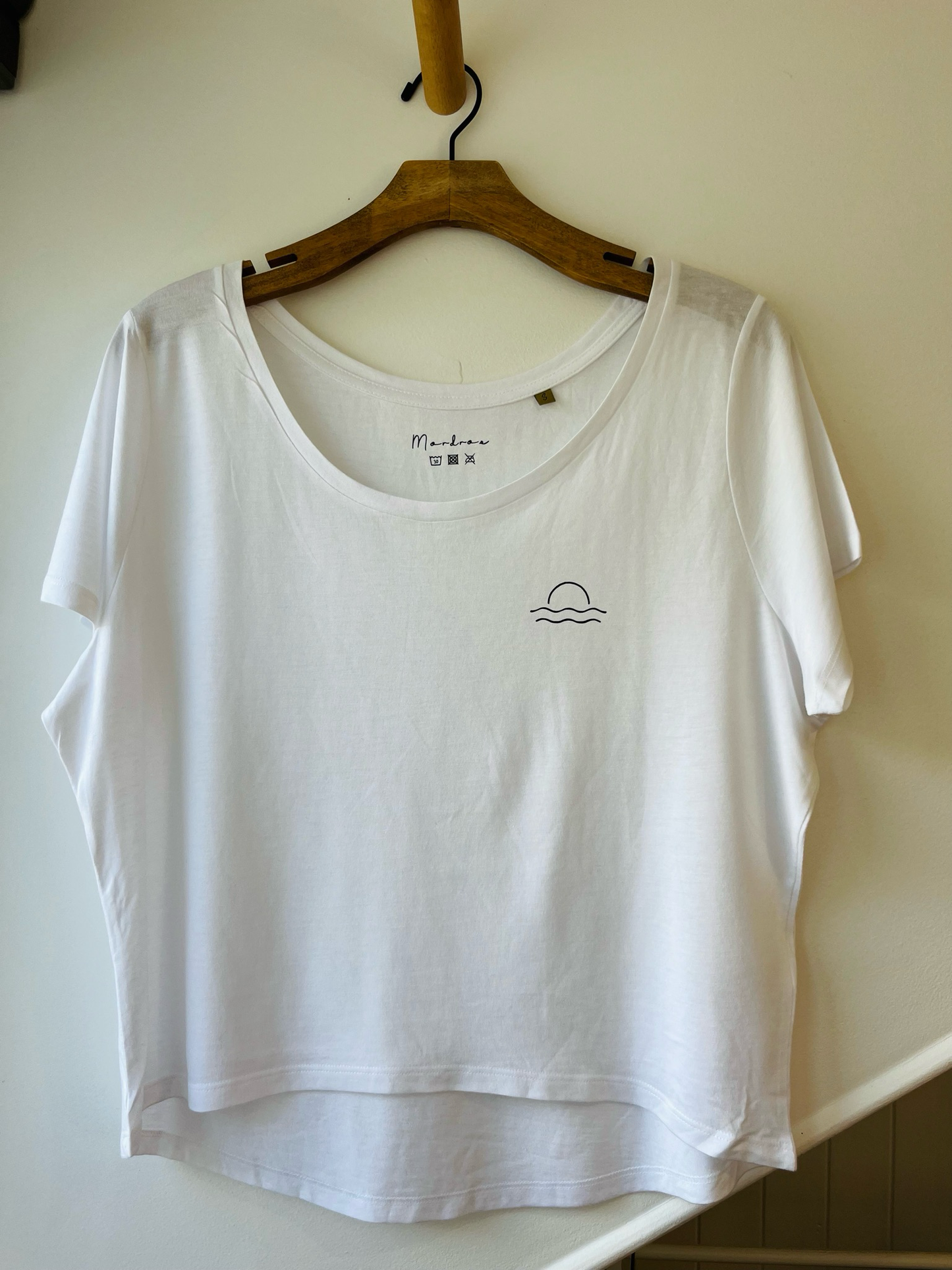White Organic Cotton Tee