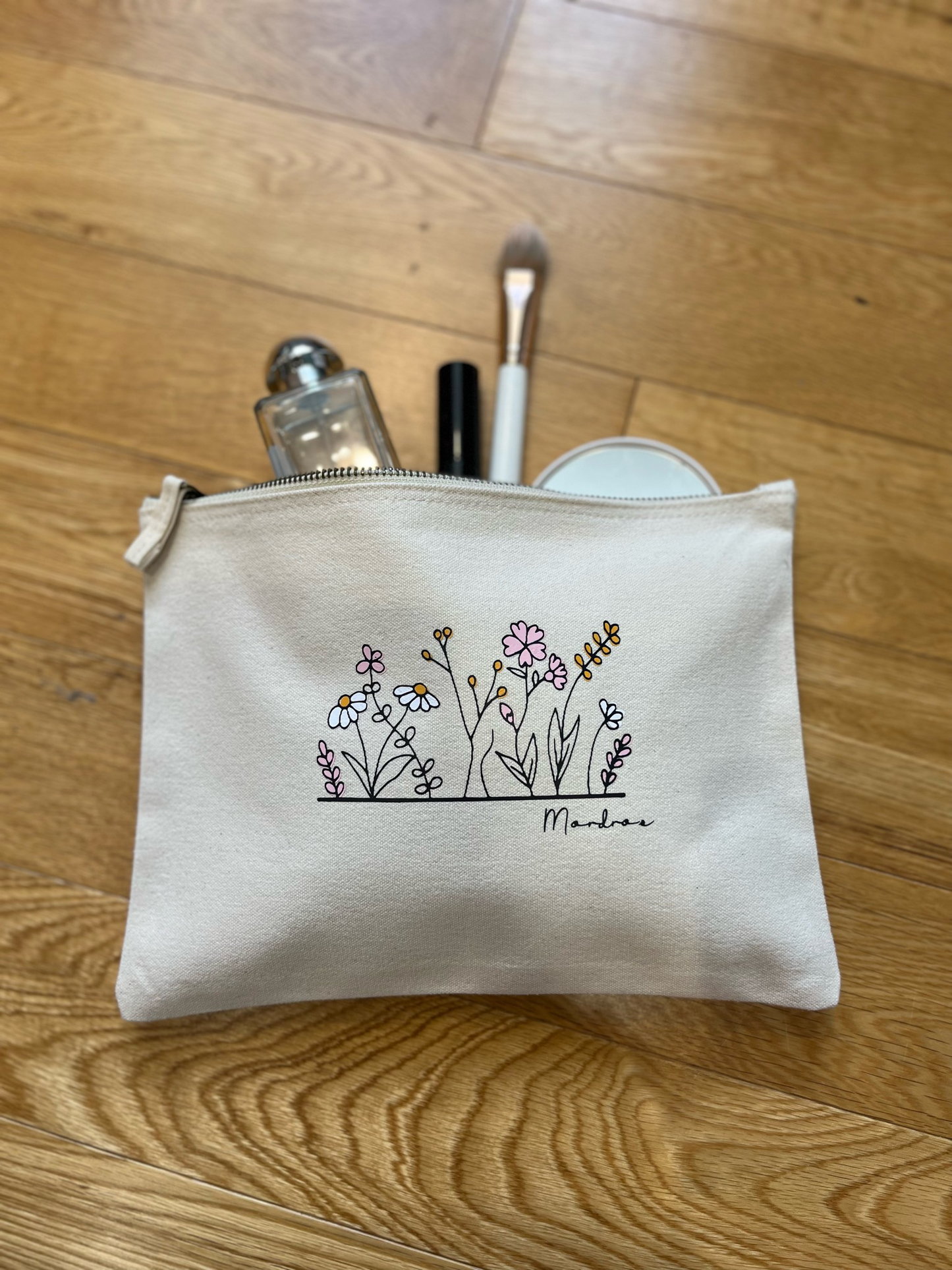 Wild Flower Make Up Bag