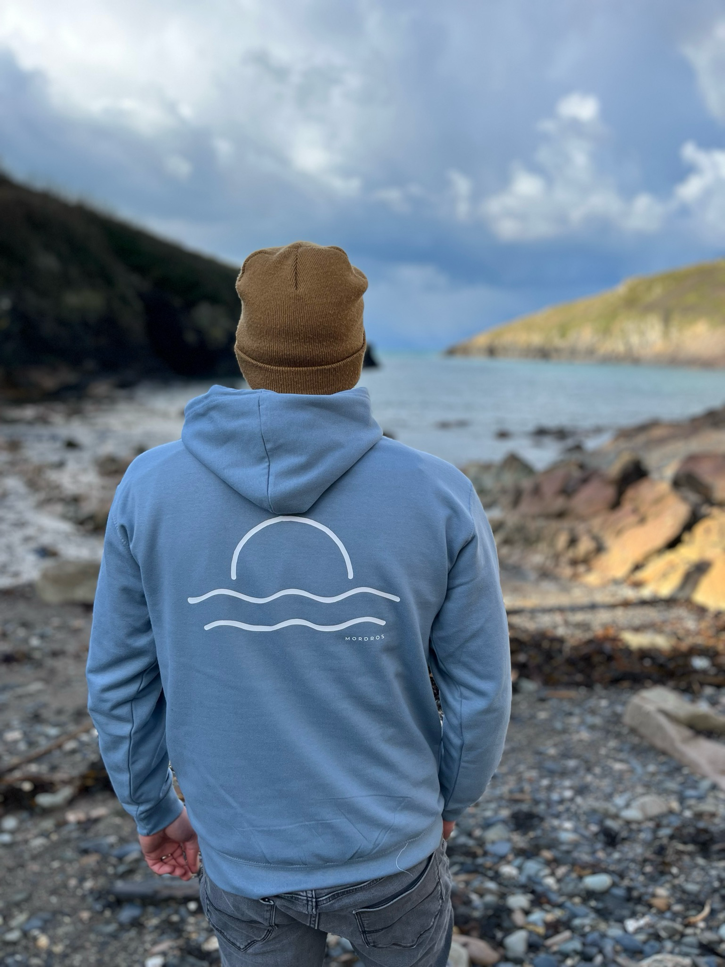 Dusty Blue Sunset Hoody