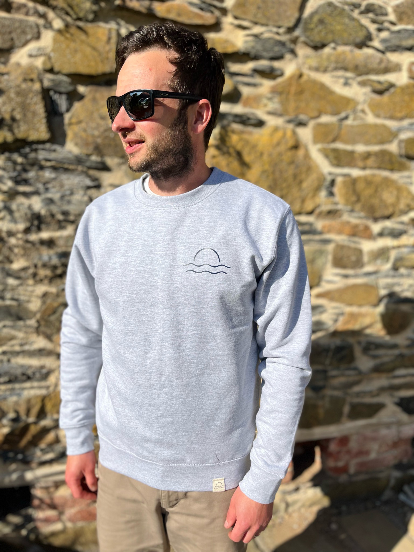 Grey Sunset Jumper