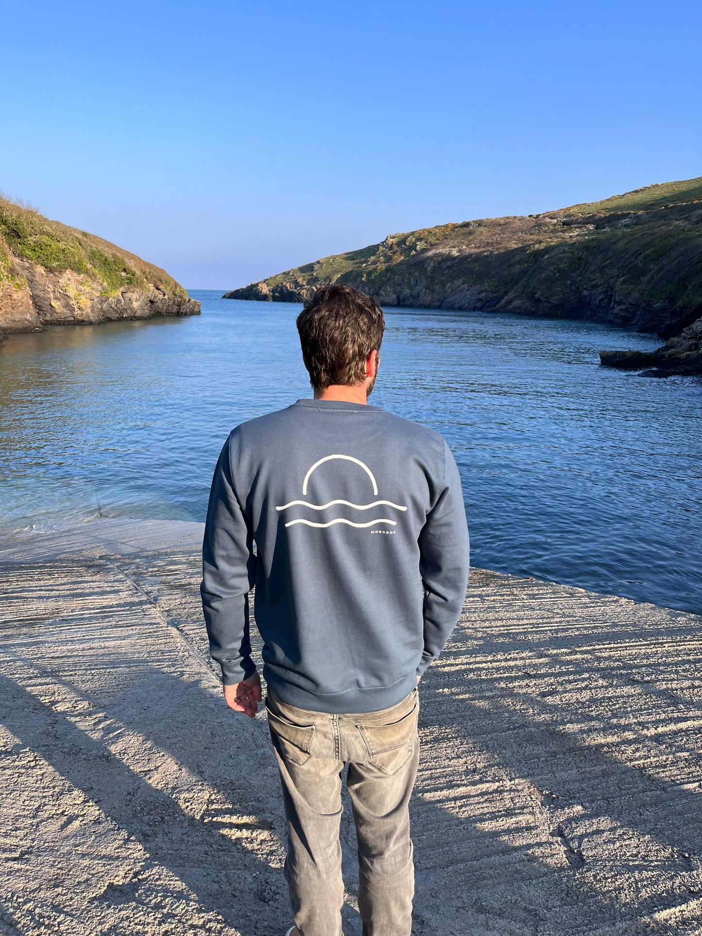 Petrol Blue Sunset Jumper