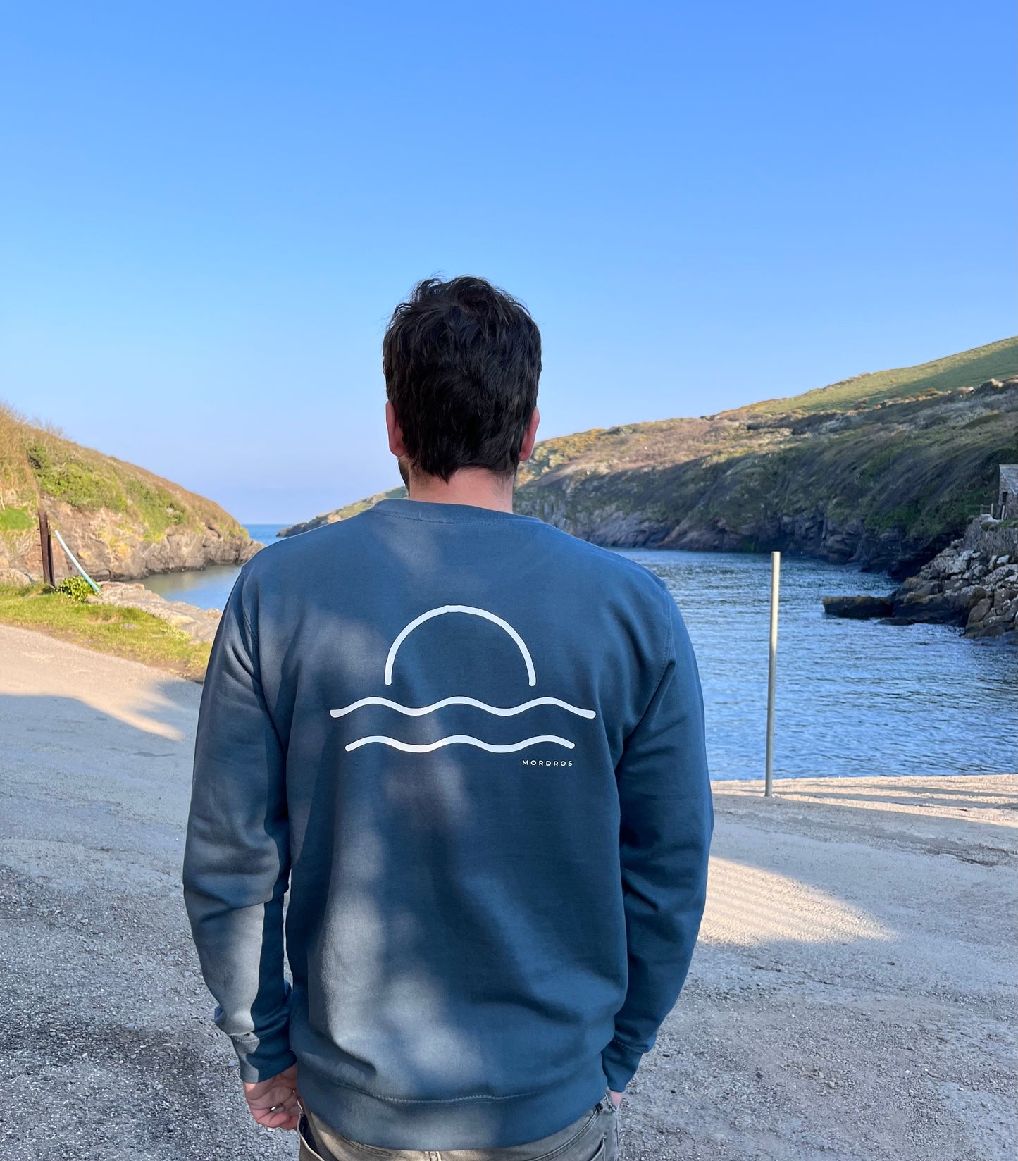 Petrol Blue Sunset Jumper