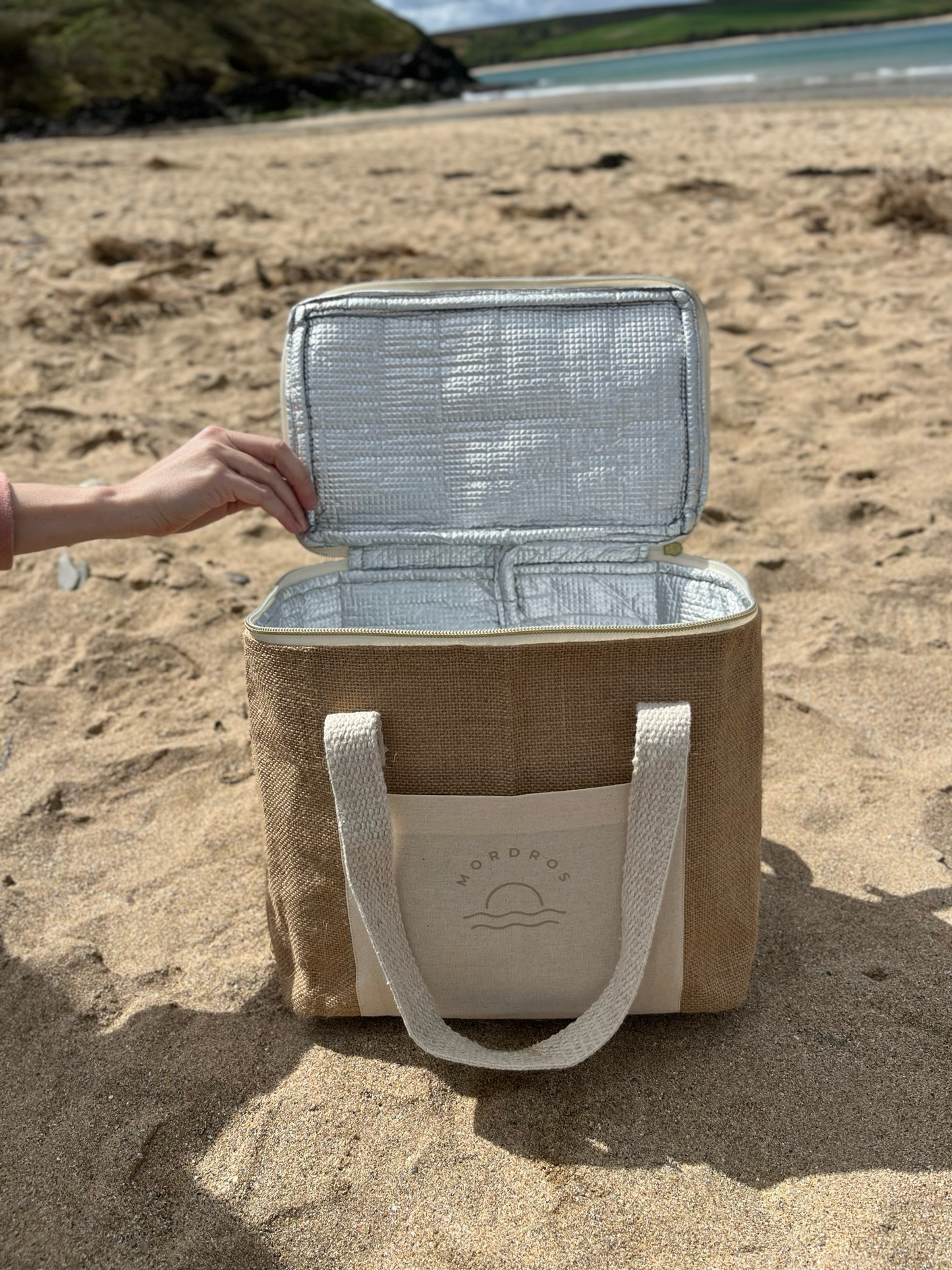 Mordros Jute Cool Bag