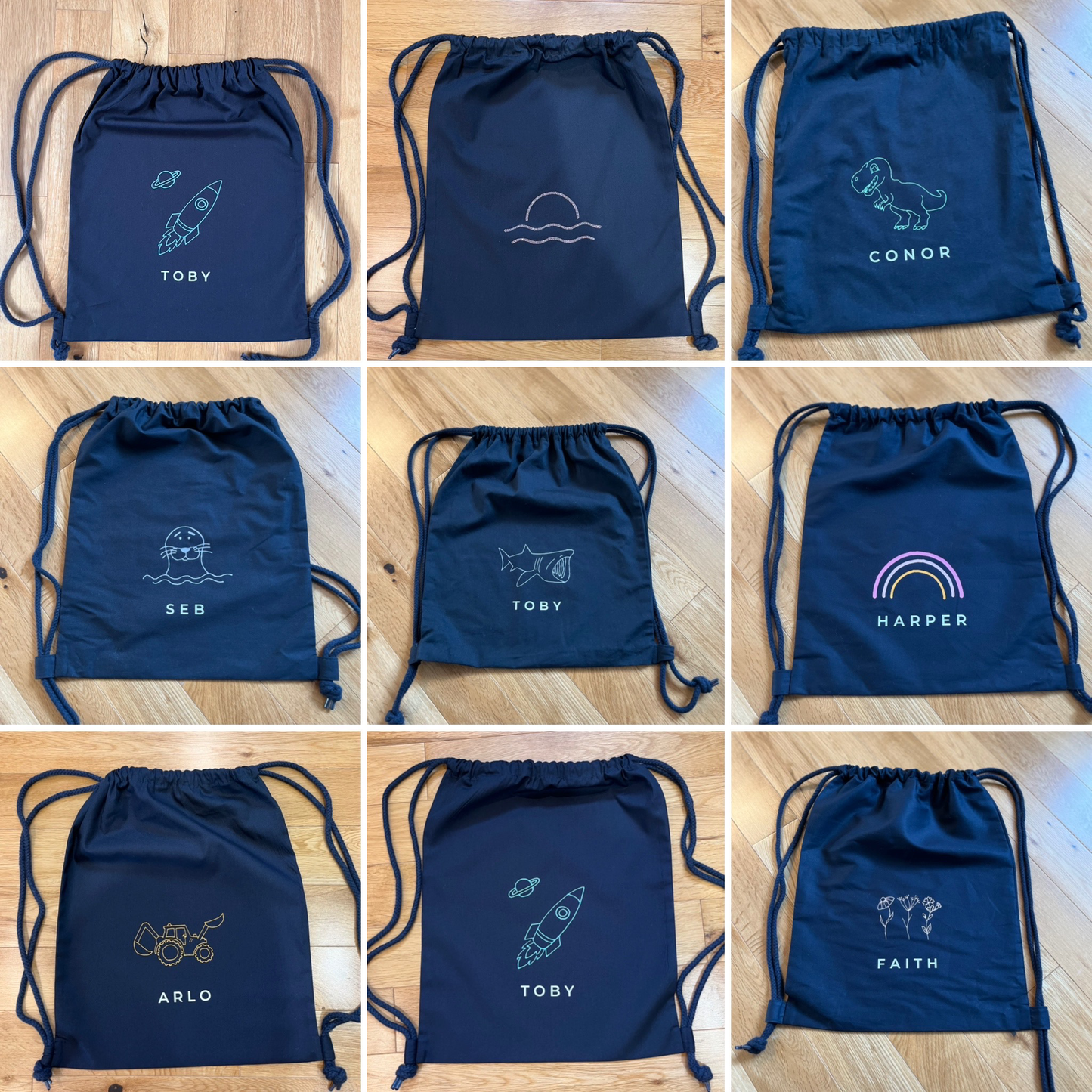 Personalised PE/Swim Bags