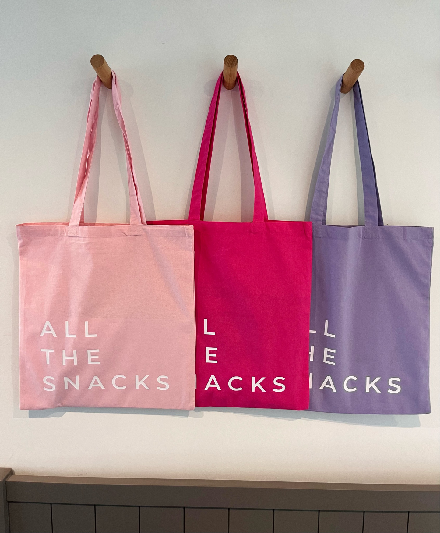 All the snacks Tote