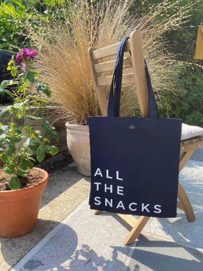 All the snacks Tote