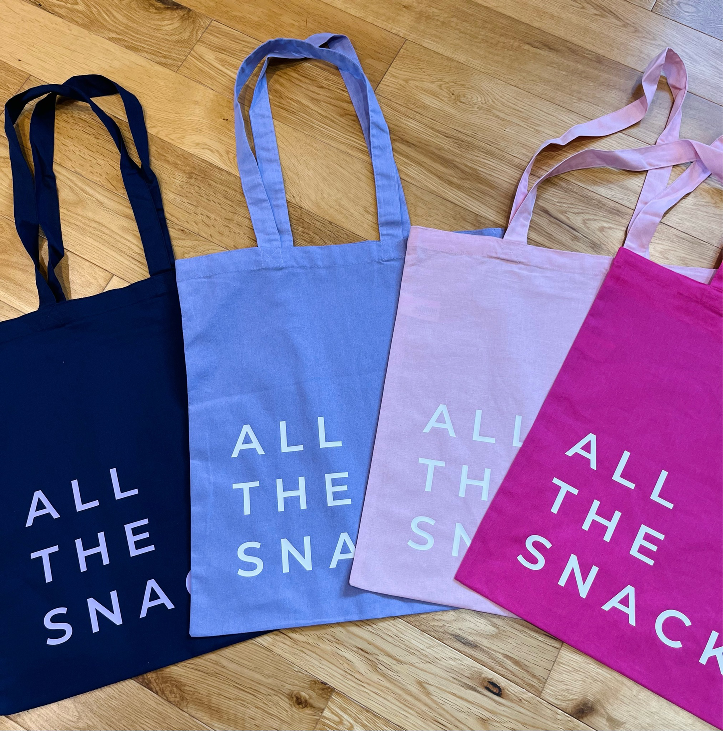 All the snacks Tote