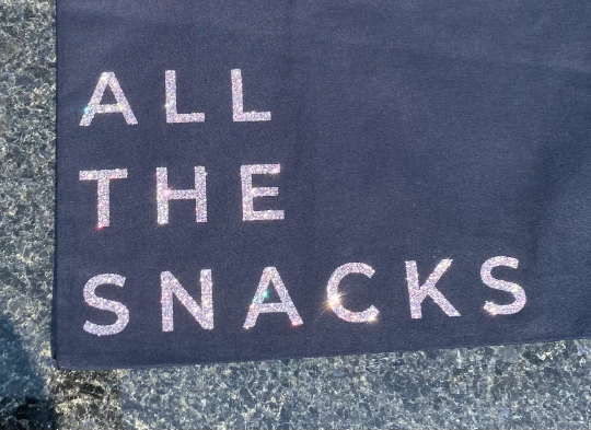 All the snacks Tote