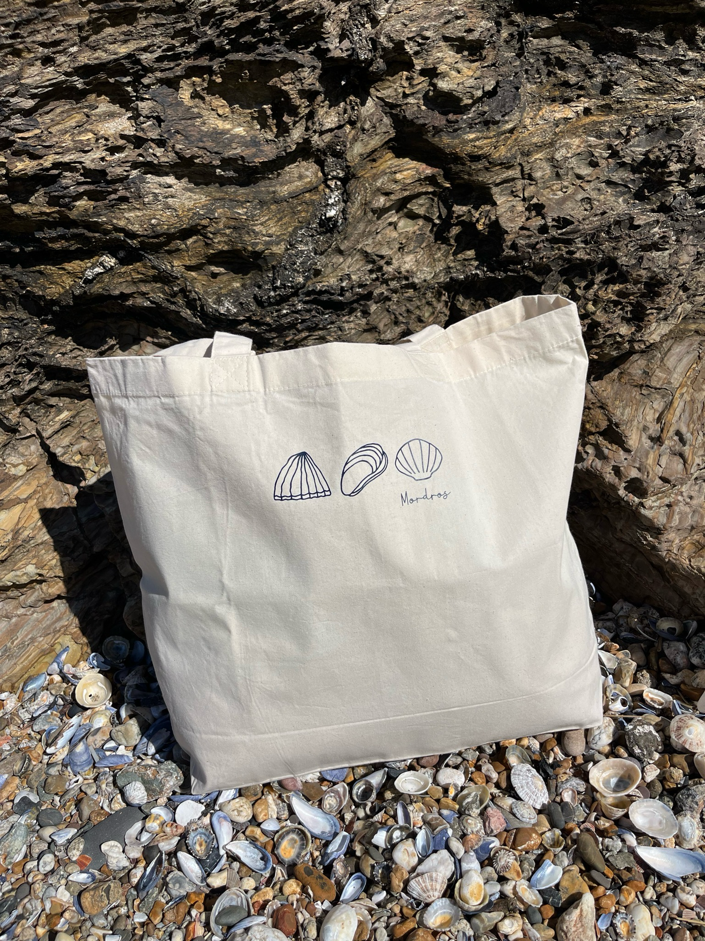 Cream Organic Cotton Large Tote