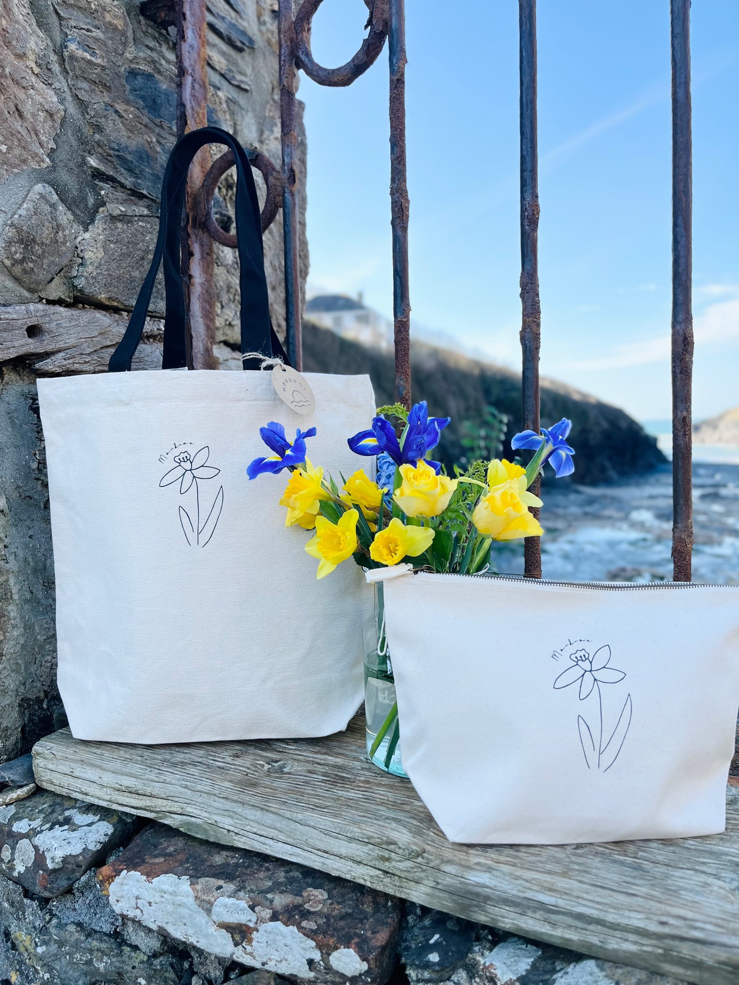 Daffodil Cotton Canvas Shopper