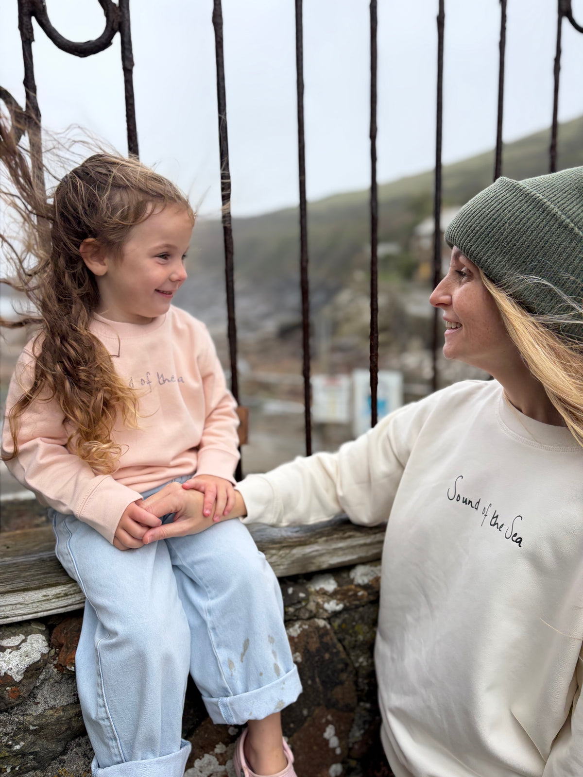 Cream Organic Cotton "Sound of the Sea" Jumper