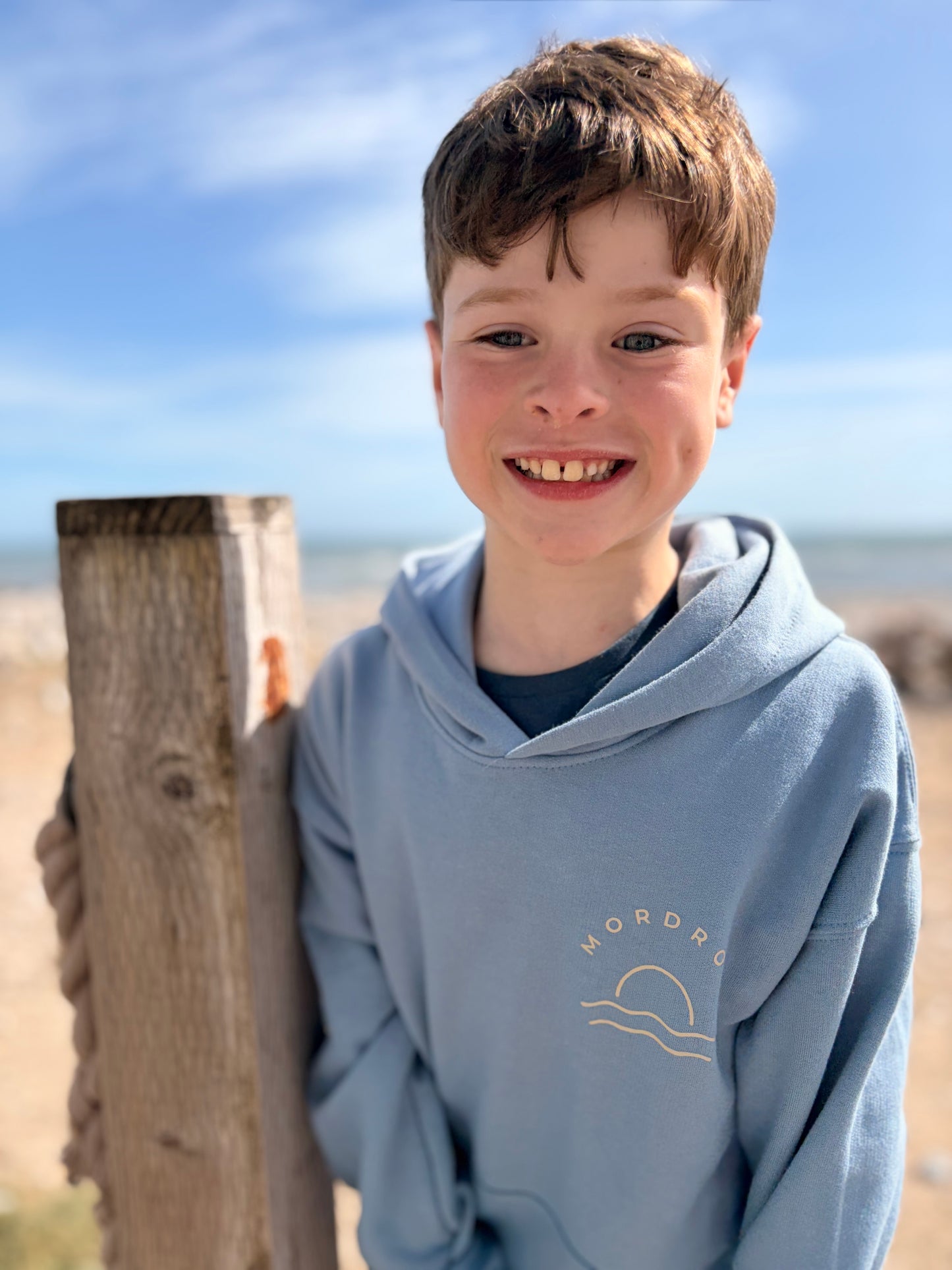 Dusty Blue Sunset Hoody