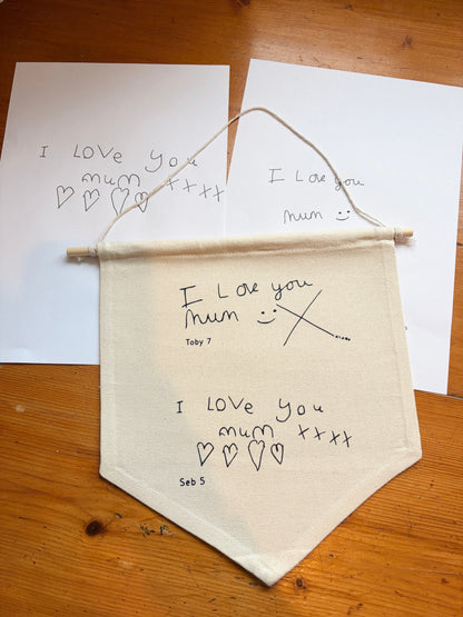 Second Personalised Pendant Wall Hanging of the same design