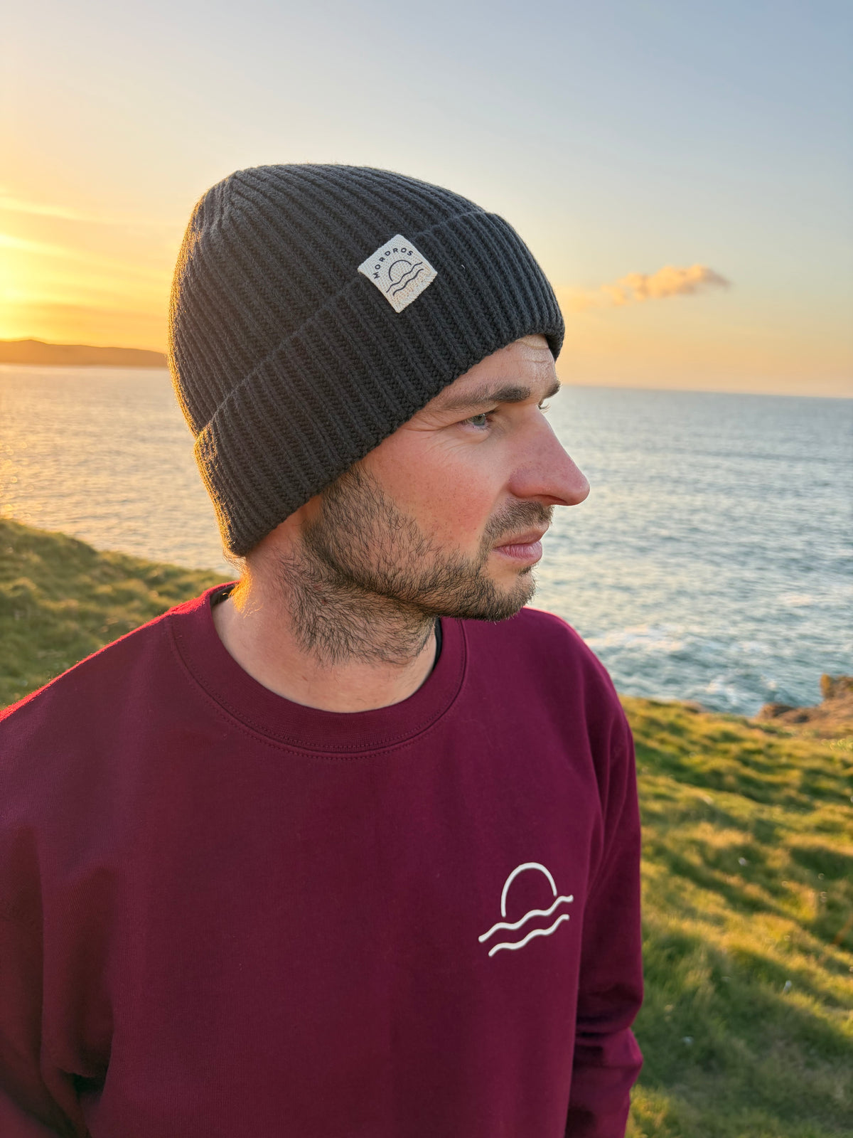 Mens Ribbed Beanie