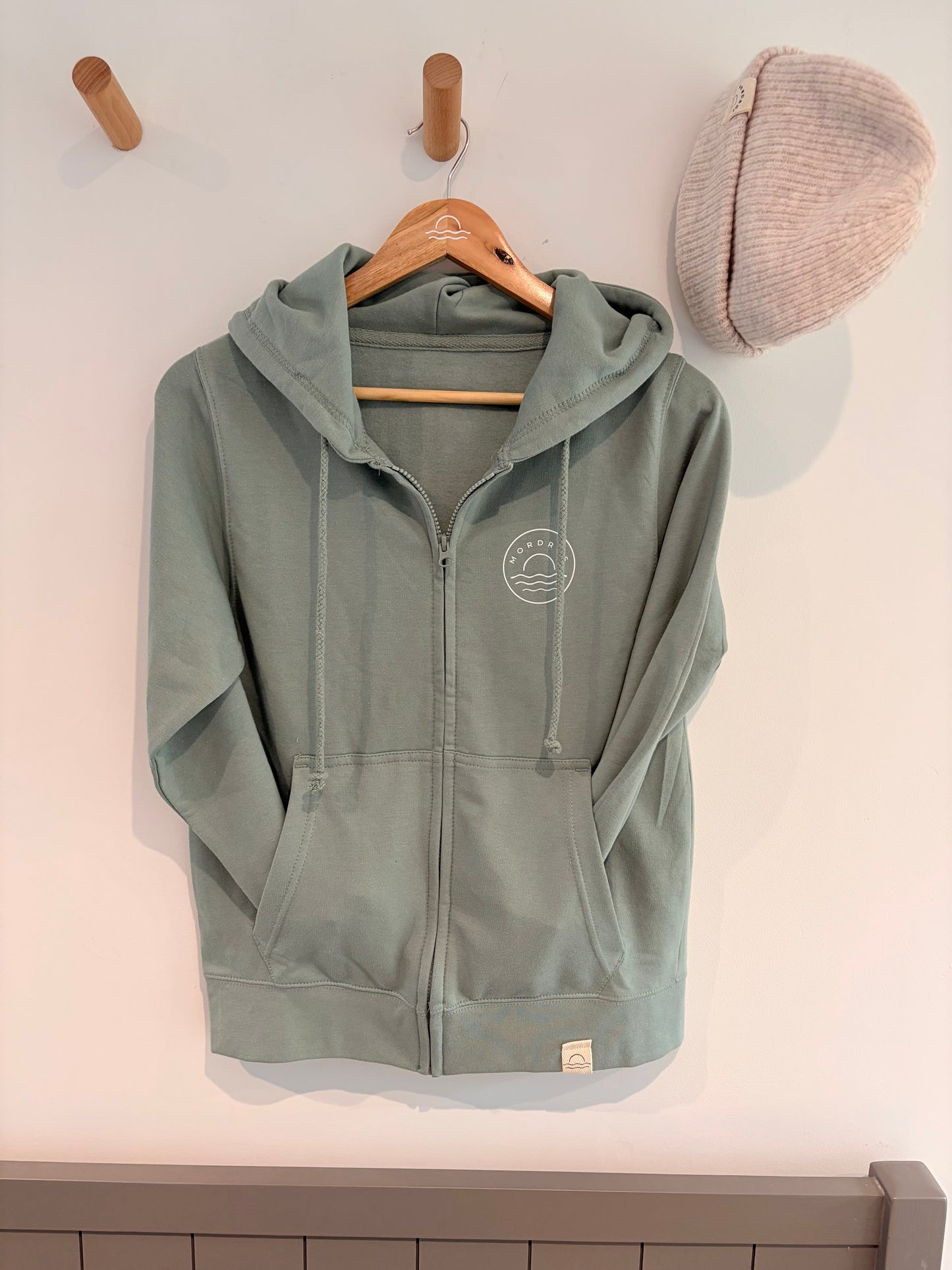 Dusty Green Sunset Hoody