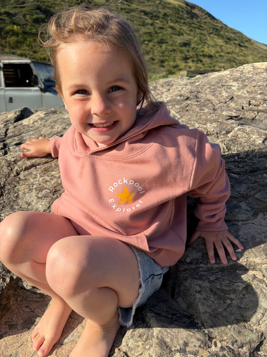 Dusty Pink Rockpool Explorer Hoody