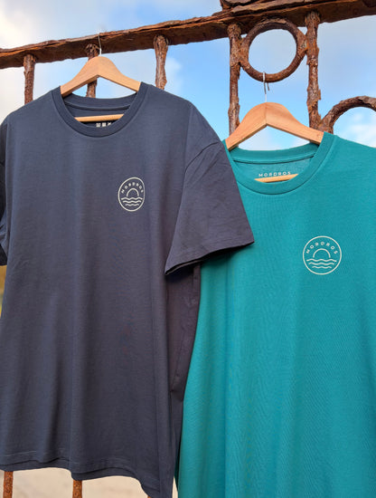 Organic Circle Sunset T shirt