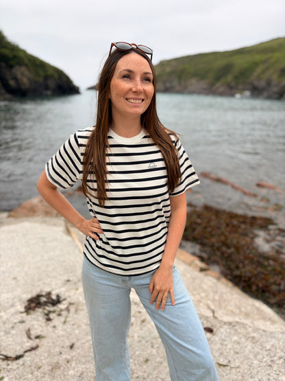 Striped Organic Cotton Tee