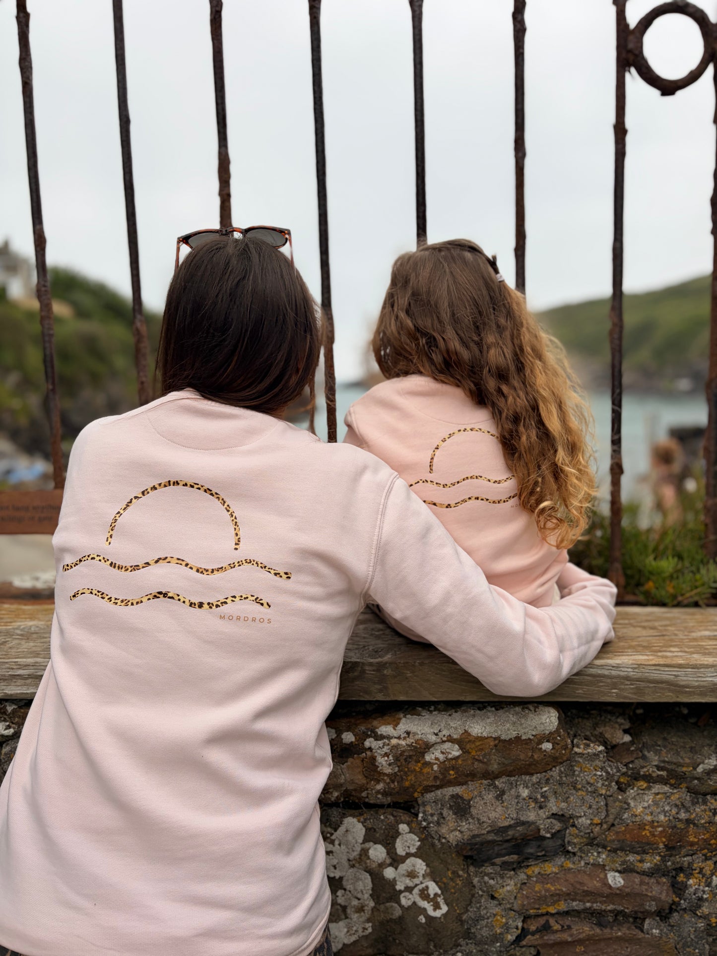 Pink Organic Cotton Leopard Jumper