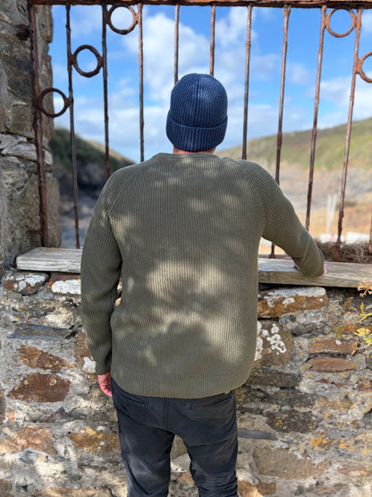 Men's Organic Chunky Knit Jumper