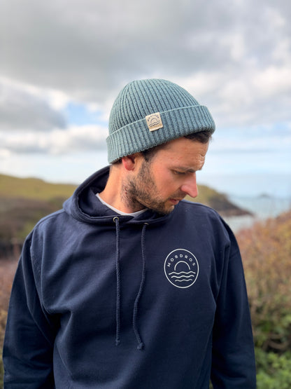 Organic Cotton Ribbed Beanie