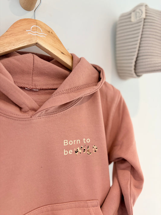 Born To Be Wild Pink Hoody