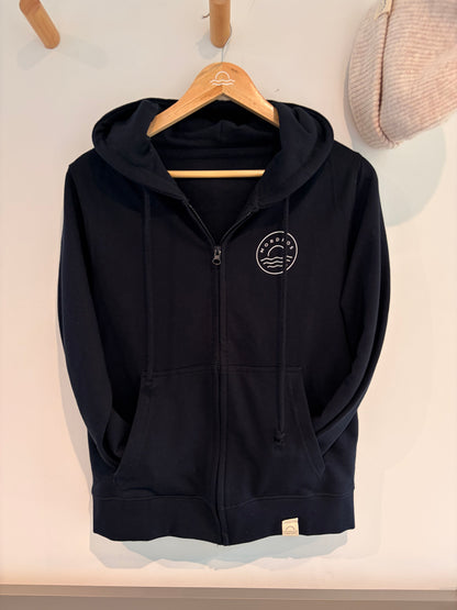 Navy Zippy Sunset Hoody