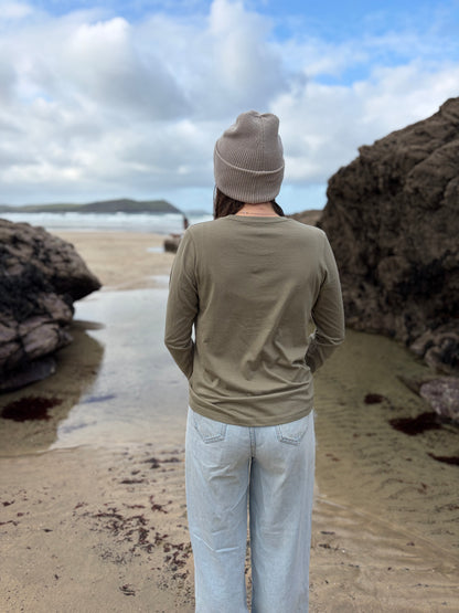 Olive Sunset Long Sleeve Tee