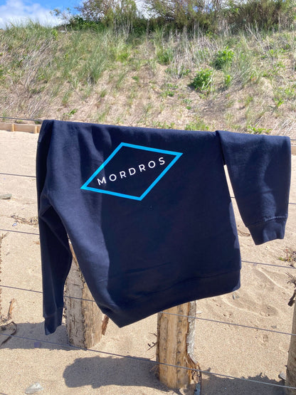 Navy Diamond Hoody
