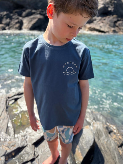 Petrol Sunset Tee