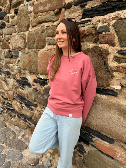Pink Organic Cotton Cozy Jumper