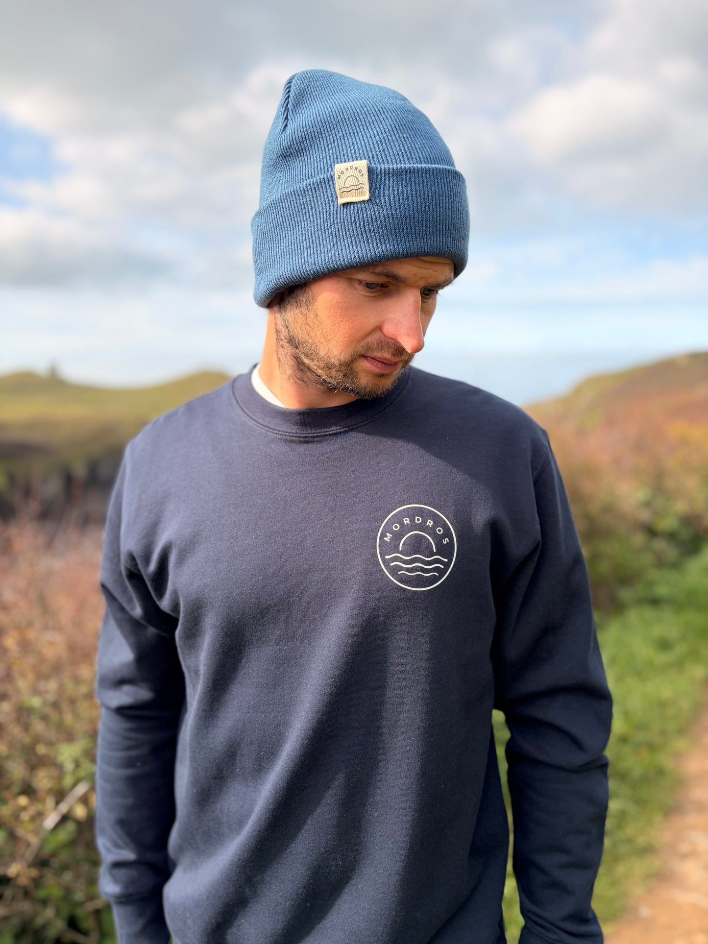 Navy Sunset Jumper