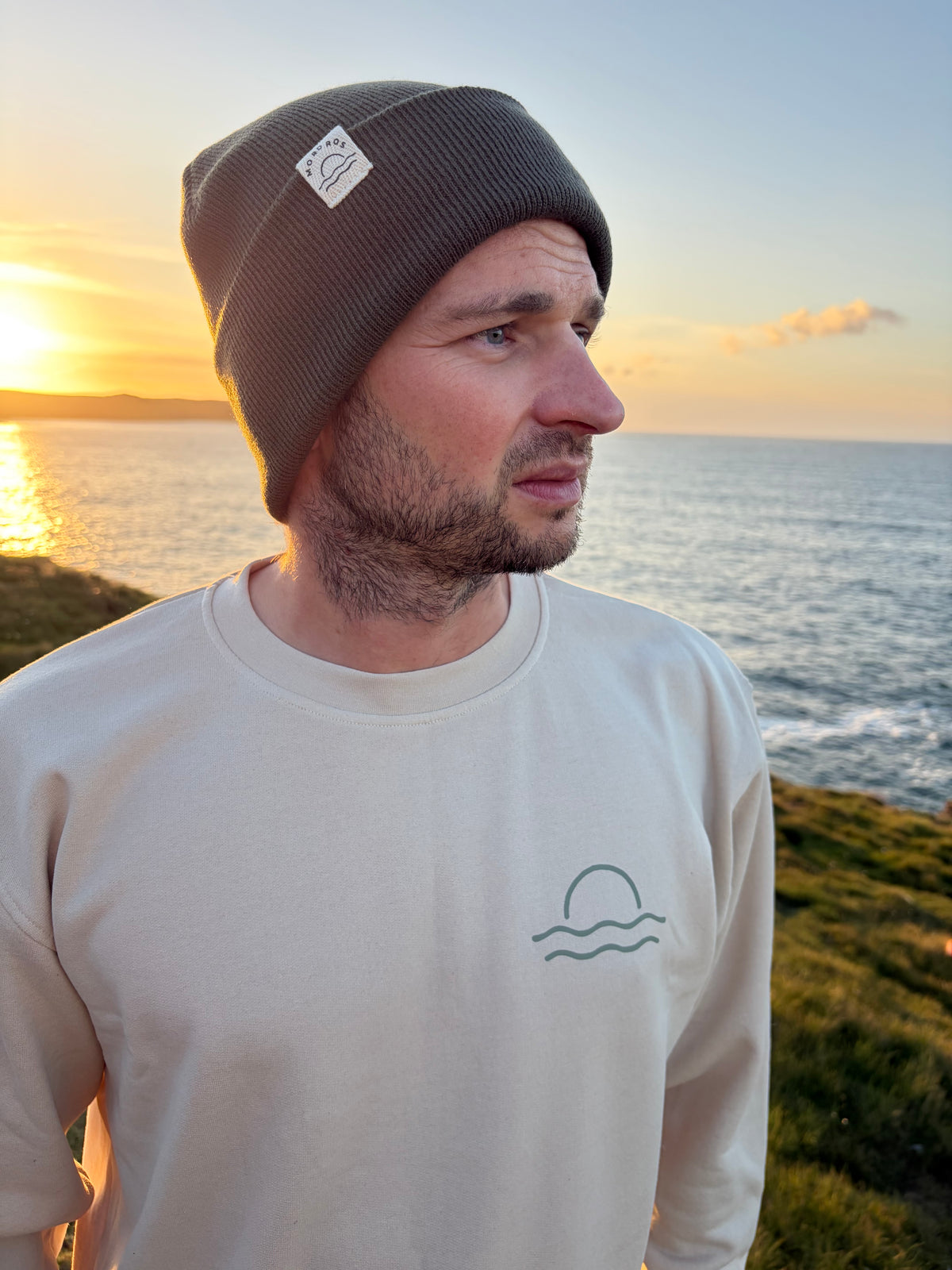 Organic Cotton Cream Jumper