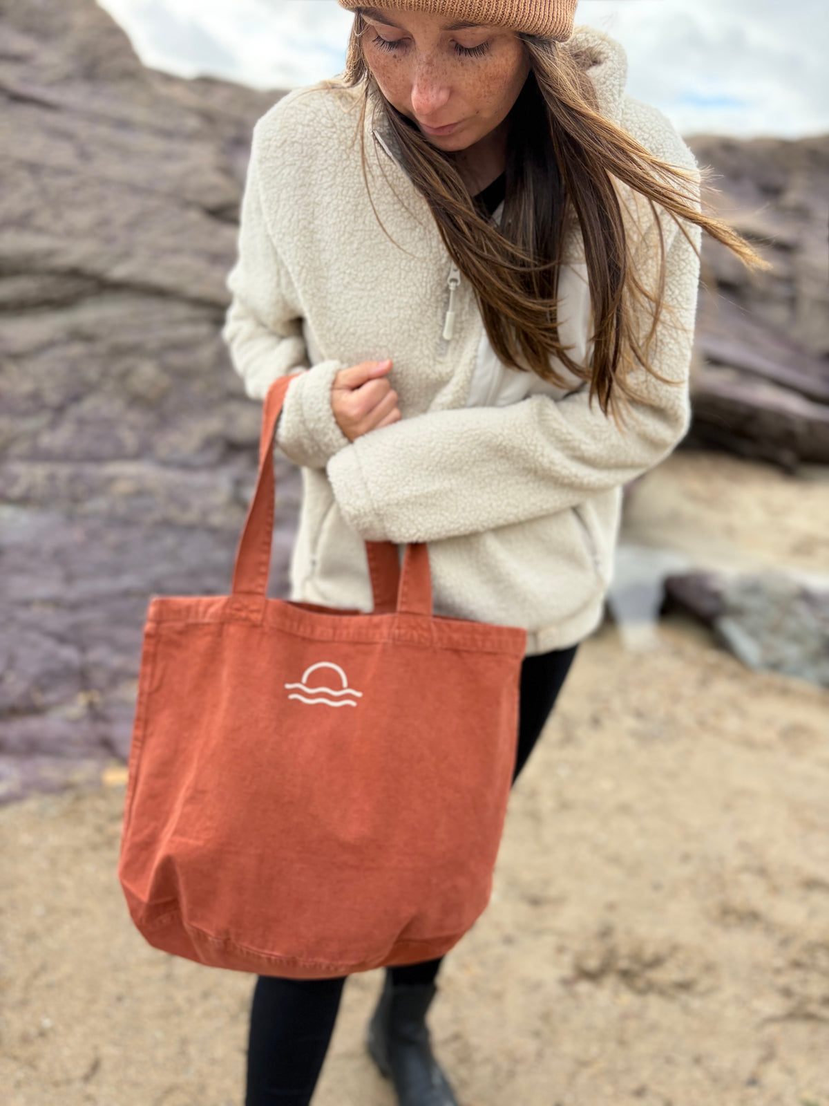 Mordros Tote Bag Rust