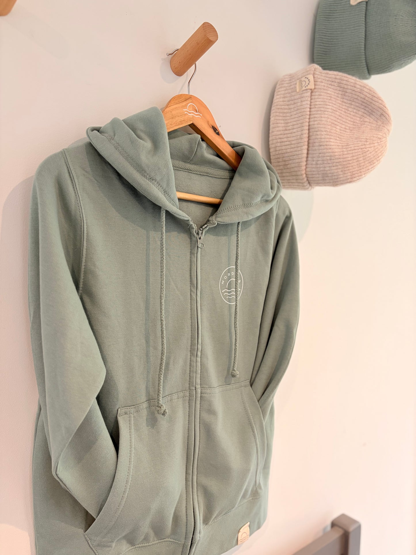 Dusty Green Sunset Hoody