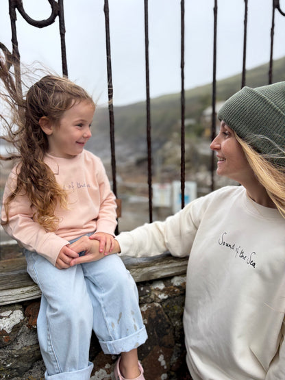 Pink Glitter "Sound of the Sea" Jumper