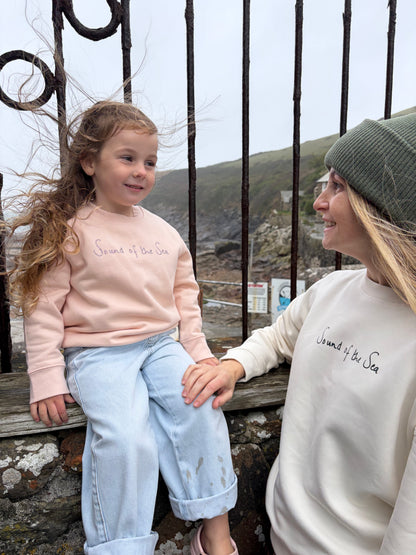 Pink Glitter "Sound of the Sea" Jumper