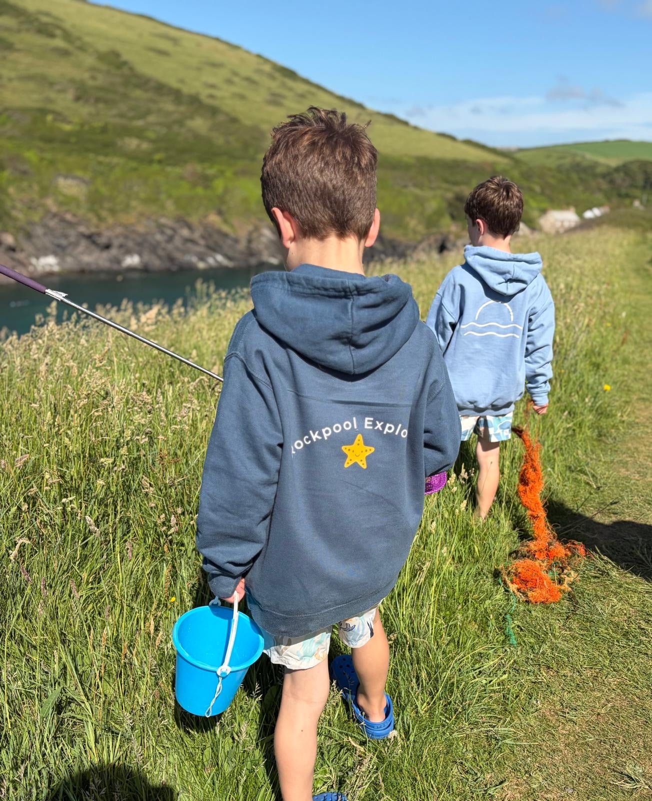 Petrol Blue Rockpool Explorer Hoody