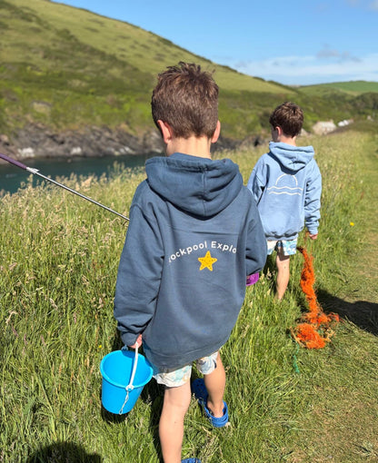 Petrol Blue Rockpool Explorer Hoody